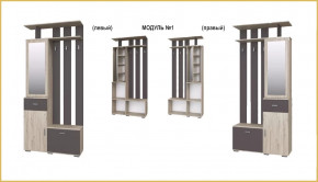 "ИМИДЖ" модуль №01, шкаф-вешалка с зеркалом в Муравленко - muravlenko.mebel-tymen.ru | фото