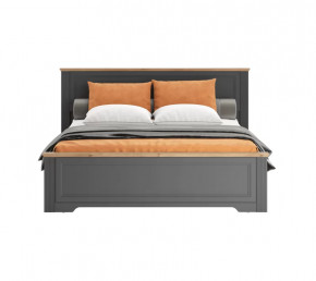 JASMIN кровать LOZ160х200 (Графит/ Дуб артизан ) в Муравленко - muravlenko.mebel-tymen.ru | фото