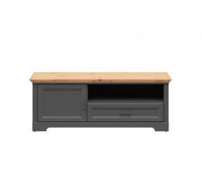 JASMIN тумба RTV1D1S (Графит/ Дуб артизан) в Муравленко - muravlenko.mebel-tymen.ru | фото