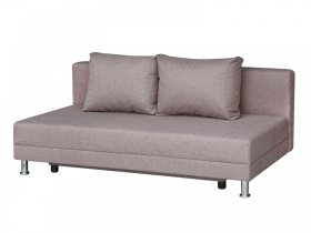 Диван Комфорт Лайт без подлокотников 2 подушки латте в Муравленко - muravlenko.mebel-tymen.ru | фото