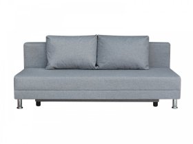 Диван Комфорт Лайт без подлокотников 2 подушки грей в Муравленко - muravlenko.mebel-tymen.ru | фото