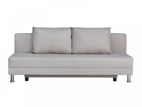 Диван Комфорт Лайт без подлокотников 2 подушки кэмел в Муравленко - muravlenko.mebel-tymen.ru | фото