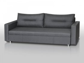 Диван Комфорт с прямыми подлокотниками графит в Муравленко - muravlenko.mebel-tymen.ru | фото