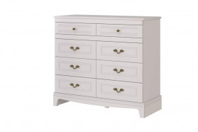 Комод 8 ящиков Лорето Персидский жемчуг/Лак Льняной в Муравленко - muravlenko.mebel-tymen.ru | фото