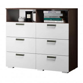 Комод Азаро венге/белый глянец в Муравленко - muravlenko.mebel-tymen.ru | фото