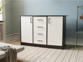 Комод К-2.1 Венге/Дуб молочный (Росток-Мебель) в Муравленко - muravlenko.mebel-tymen.ru | фото