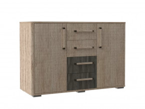 Комод К-3.0 ВЕРСАЛЬ-2 Дуб баррик/Ясень анкор/Белый в Муравленко - muravlenko.mebel-tymen.ru | фото