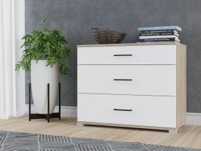 Комод Victor Сонома-Белый в Муравленко - muravlenko.mebel-tymen.ru | фото