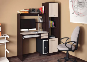 Компьютерный стол Дебют с пеналом в Муравленко - muravlenko.mebel-tymen.ru | фото