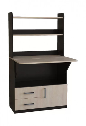 Компьютерный стол СП-1 Венге/Дуб молочный в Муравленко - muravlenko.mebel-tymen.ru | фото