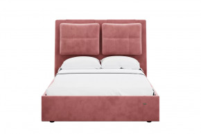 Кровать 1400 Эстер 311 Велюр Ультра коралл в Муравленко - muravlenko.mebel-tymen.ru | фото