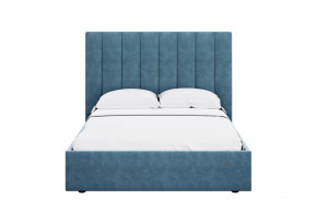 Кровать 1400 Ингрид 312 Велюр Галакси лайт 22 в Муравленко - muravlenko.mebel-tymen.ru | фото