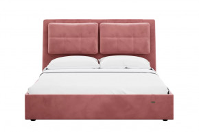 Кровать 1600 Эстер 311 Велюр Ультра коралл в Муравленко - muravlenko.mebel-tymen.ru | фото