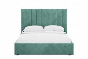 Кровать 1600 Ингрид 312 Велюр Ультра Минт в Муравленко - muravlenko.mebel-tymen.ru | фото