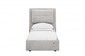 Кровать 900 Эстер 311 Велюр Ультра Смог в Муравленко - muravlenko.mebel-tymen.ru | фото