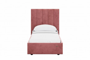 Кровать 900 Ингрид 312 Велюр Ультра коралл в Муравленко - muravlenko.mebel-tymen.ru | фото