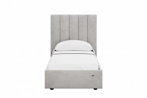 Кровать 900 Ингрид 312 Велюр Ультра Смог в Муравленко - muravlenko.mebel-tymen.ru | фото