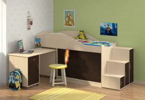 Кровать-чердак Дюймовочка-3 в Муравленко - muravlenko.mebel-tymen.ru | фото