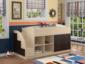 Кровать-чердак Дюймовочка-4.1 в Муравленко - muravlenko.mebel-tymen.ru | фото
