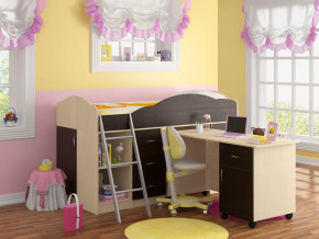 Кровать-чердак Дюймовочка-5.2 в Муравленко - muravlenko.mebel-tymen.ru | фото