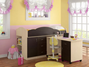 Кровать-чердак Дюймовочка-5.3 в Муравленко - muravlenko.mebel-tymen.ru | фото