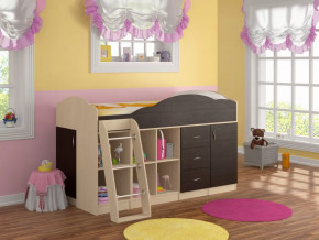 Кровать-чердак Дюймовочка-5.4 в Муравленко - muravlenko.mebel-tymen.ru | фото