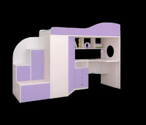 Кровать-чердак Кадет 1 Ярофф в Муравленко - muravlenko.mebel-tymen.ru | фото