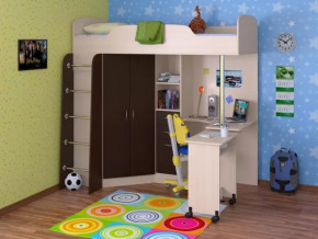Кровать-чердак Теремок-1 в Муравленко - muravlenko.mebel-tymen.ru | фото