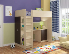 Кровать-чердак Теремок-3 в Муравленко - muravlenko.mebel-tymen.ru | фото