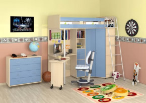 Кровать-чердак Теремок-М85 в Муравленко - muravlenko.mebel-tymen.ru | фото