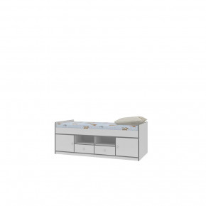 Кровать Дельта-Сильвер 19.01 в Муравленко - muravlenko.mebel-tymen.ru | фото