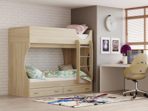 Кровать двухъярусная Д2 в Муравленко - muravlenko.mebel-tymen.ru | фото