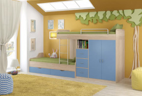 Кровать двухъярусная Дельта-18.04.02 в Муравленко - muravlenko.mebel-tymen.ru | фото