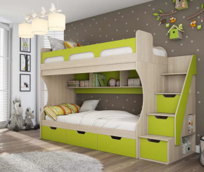 Кровать двухъярусная "Киви" №1 в Муравленко - muravlenko.mebel-tymen.ru | фото