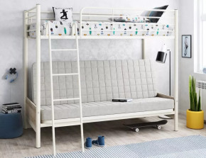 Кровать двухъярусная с диваном Мадлен-2 в Муравленко - muravlenko.mebel-tymen.ru | фото