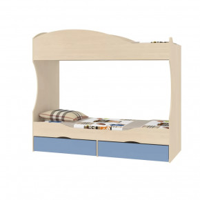 Кровать двухъярусная с лестницей Дельта-20 в Муравленко - muravlenko.mebel-tymen.ru | фото