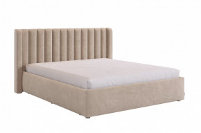 Кровать (каркас) Ева 160х200 см капучино (велюр) в Муравленко - muravlenko.mebel-tymen.ru | фото