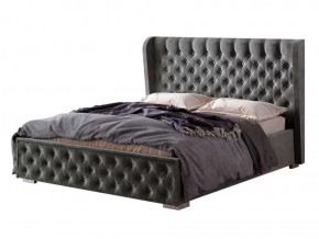 Кровать Франческа 1,6м под подъемный механизм Графит темный в Муравленко - muravlenko.mebel-tymen.ru | фото