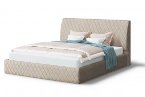 Кровать Хилтон, 2000*1400 мм, бежевый в Муравленко - muravlenko.mebel-tymen.ru | фото