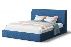 Кровать Хилтон, 2000*1600 мм, синий в Муравленко - muravlenko.mebel-tymen.ru | фото