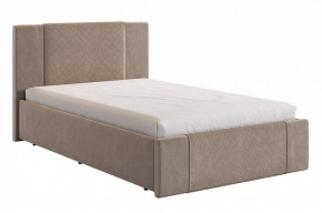 Кровать (каркас) Хлоя 120х200 см латте (велюр) в Муравленко - muravlenko.mebel-tymen.ru | фото