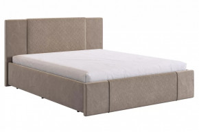 Кровать (каркас) Хлоя 160х200 см латте (велюр) в Муравленко - muravlenko.mebel-tymen.ru | фото