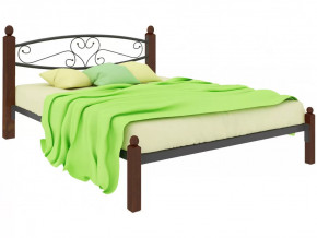 Кровать Каролина Lux чёрная в Муравленко - muravlenko.mebel-tymen.ru | фото