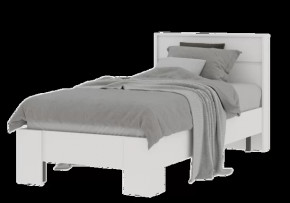 Кровать КР 01 Хелен Белый в Муравленко - muravlenko.mebel-tymen.ru | фото