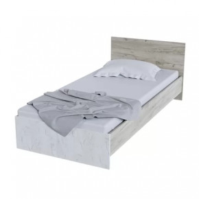 Кровать КР 554 Спальня Басса Дуб крафт в Муравленко - muravlenko.mebel-tymen.ru | фото