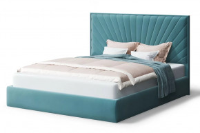 Кровать Леона, 2000*1200 мм, бирюзовый в Муравленко - muravlenko.mebel-tymen.ru | фото