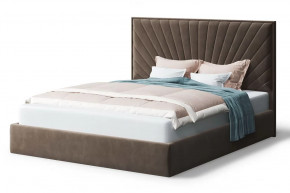 Кровать Леона, 2000*1200 мм, коричневый в Муравленко - muravlenko.mebel-tymen.ru | фото