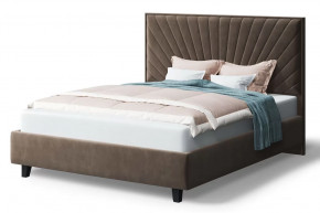 Кровать Леона, 2000*1400 мм, коричневый в Муравленко - muravlenko.mebel-tymen.ru | фото