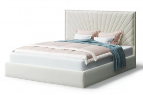 Кровать Леона, 2000*1600 мм, серо-белый в Муравленко - muravlenko.mebel-tymen.ru | фото