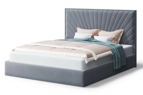 Кровать Леона, 2000*1600 мм, серый в Муравленко - muravlenko.mebel-tymen.ru | фото